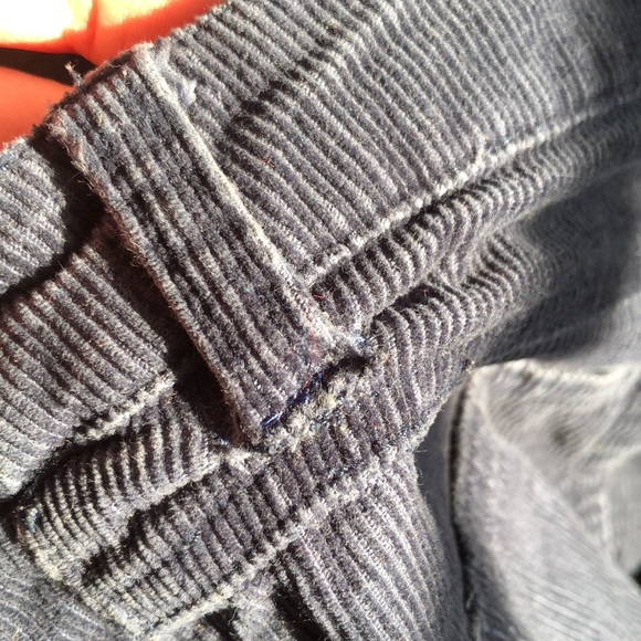 BDG Urban Outfitters Navy Blue Skinny Corduroy Pants - Picture 9 of 9